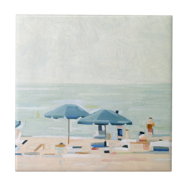 If It's the Beaches Ceramic Tile (Front)