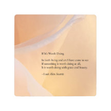 If It's Worth Doing
