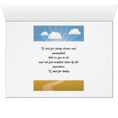 If Just for Today Cards (Inside Horizontal (Bottom))