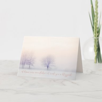 If kisses were snowflakes - Winter Landscape