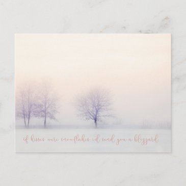 If kisses were snowflakes - Winter Landscape