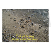 If life gets too heavy Inspirational Card (2) (Front Horizontal)