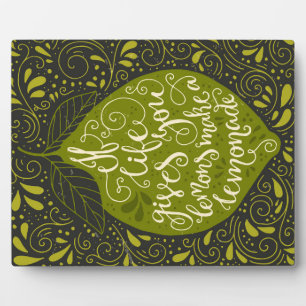 If Life Gives You Lemons Make A Lemonade Plaque