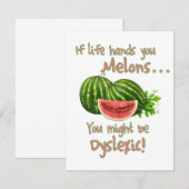 If Life Hands You Melons (Front/Back)