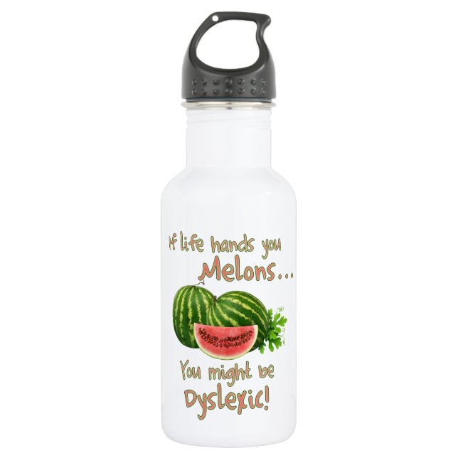 If Life Hands You Melons Water Bottle (Front)