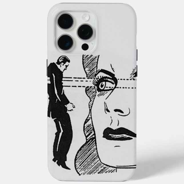 If Looks Could Kill (Dagger Eyes) Case-Mate iPhone Case (Back)