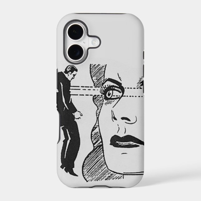 If Looks Could Kill (Dagger Eyes) Case-Mate iPhone Case (Back)