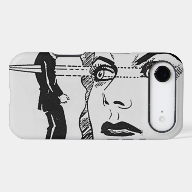 If Looks Could Kill (Dagger Eyes) Case-Mate iPhone Case (Back (Horizontal))