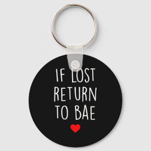 If Lost Return To Bae Matching Couples Shirt  Keychain