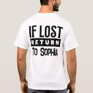If Lost Return To Couple Matching I'm Return T-Shirt