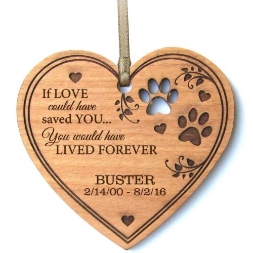 If Love Could Have Saved You Pet Memorial Ornament