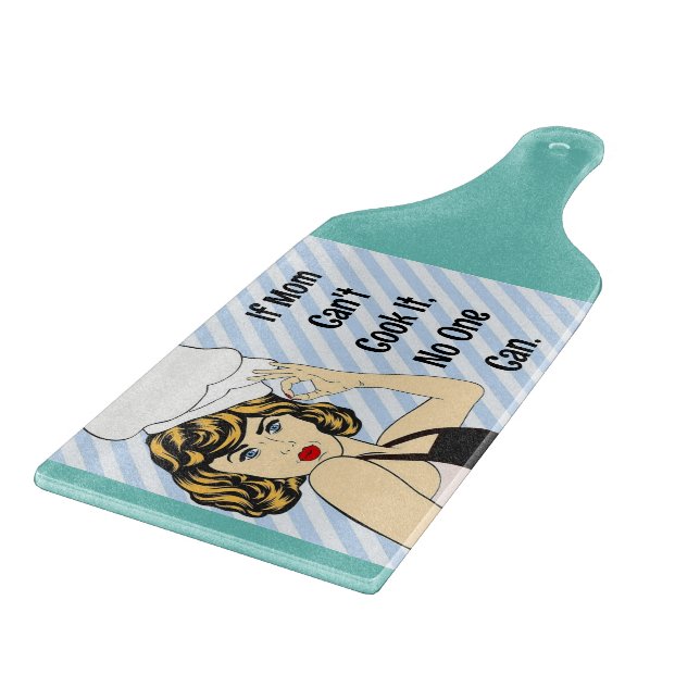 If Mom Can't Cutting Board (Corner)