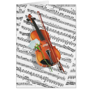 If music be the food of Love Cards