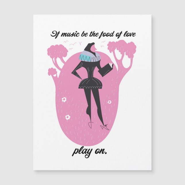 If music be the food of love play on (Front)