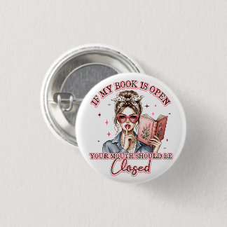 If My Book Is Open...  Button
