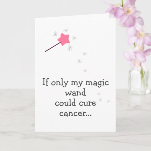 If My Magic Wand Could Cancer _ Cute Encouragement Card