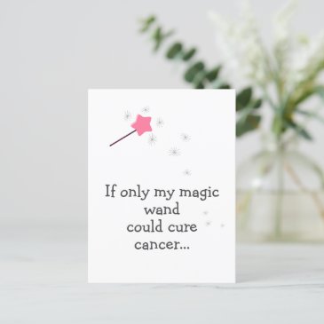If My Magic Wand Could Cancer - Cute Encouragement