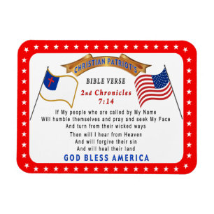 If My People will Humble Themselves Verse Magnet