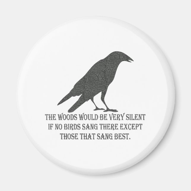 If No Birds Sang Magnet (Front)