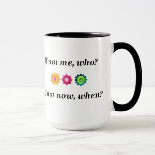 If not me who If not now when Mug
