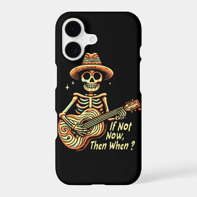 If Not Now, Then When Iphone Case (Back)
