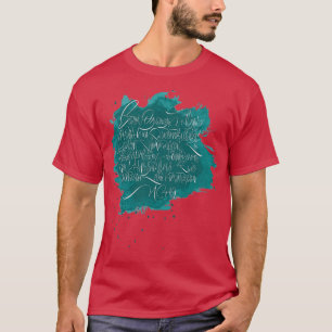 If one day cool calligraphy in Russian T-Shirt
