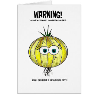 If Onions were Women Cards