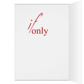 "If Only" expression card (Inside (Left))