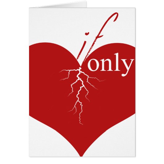 "If Only" expression card (Front)