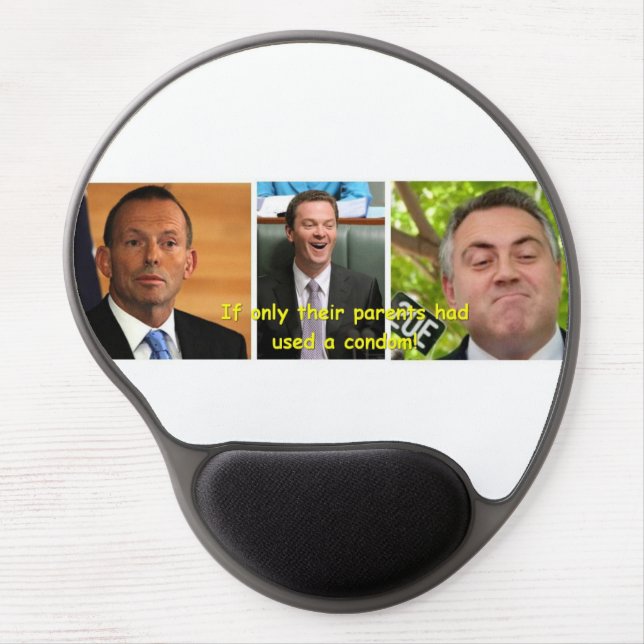 If Only Their Parents Had Used a Condom Gel Mouse Pad (Front)