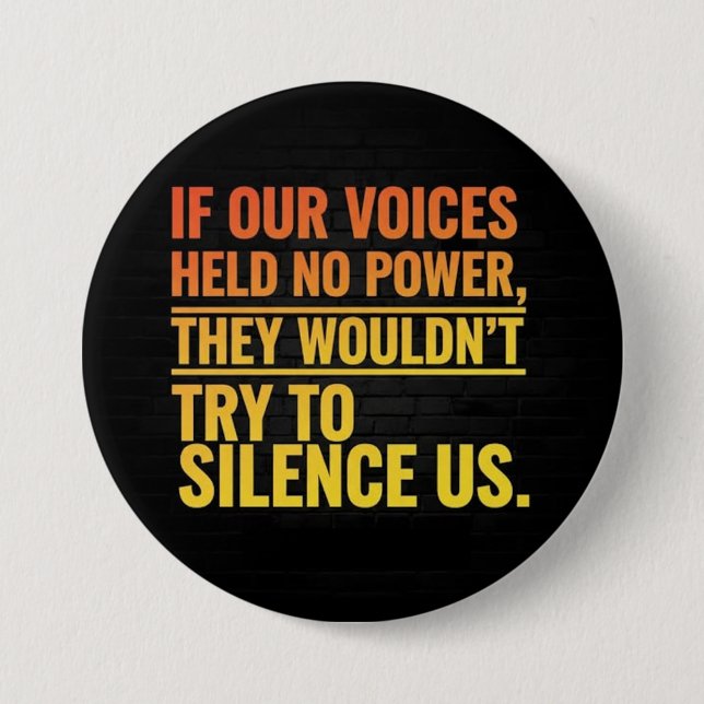 if our voces held no power button (Front)