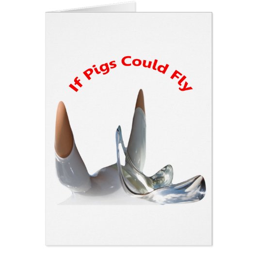 If Pigs Could Fly Cards (Front)