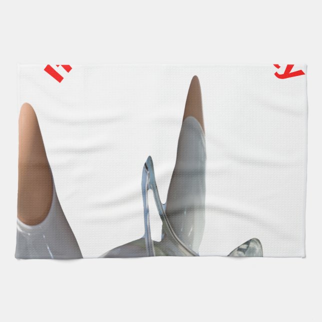 If Pigs Could Fly Kitchen Towel (Horizontal)