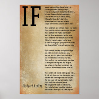 IF Poem Art Print