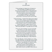 IF Poem by Rudyard Kipling | Zazzle