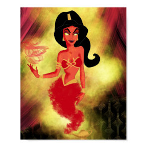 If Princesses Became Evil: Jasmine Poster