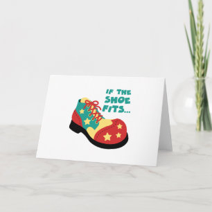 If Shoe Fits Card