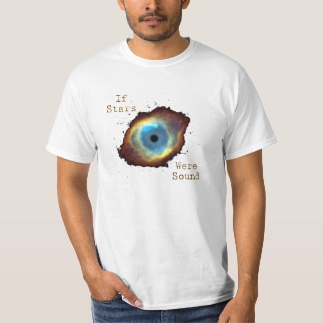 If Stars Were Sound Men's T-Shirt (White) (Front)