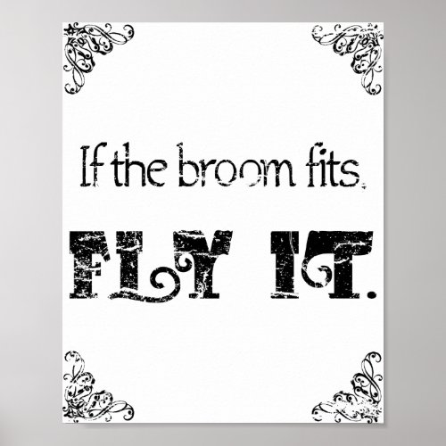 If the Broom Fits print