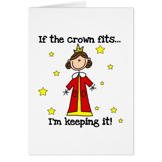 If the Crown Fits Cards (Front)