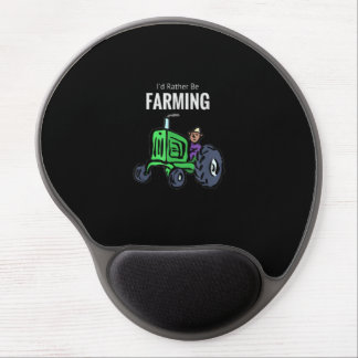 If The Moisture's Right Funny Farmer Gel Mouse Pad