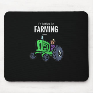 If The Moisture's Right Funny Farmer Mouse Pad