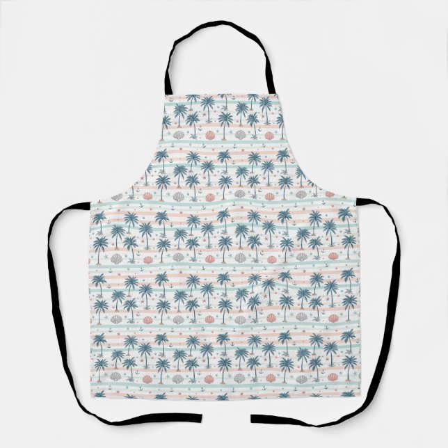 If The Ocean Can Calm Itself, So Can You Apron (Front)