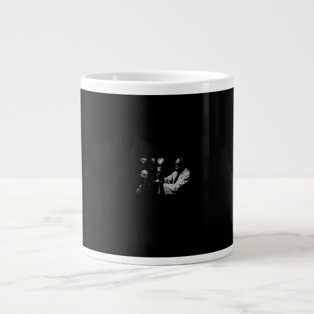 'If the Pope were Blade' Giant Coffee Mug (Front)