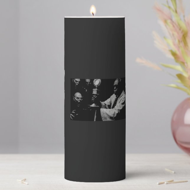 'If the Pope were Blade' Pillar Candle (In Situ)