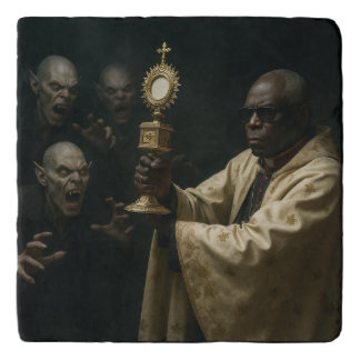 'If the Pope were Blade' Trivet