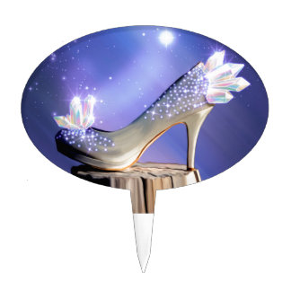 If The Shoe Fits Cake Topper