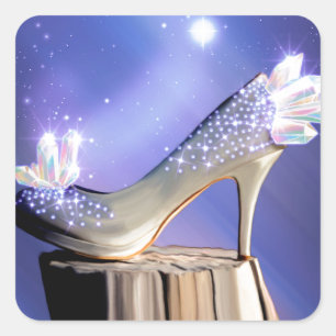 If The Shoe Fits Square Sticker