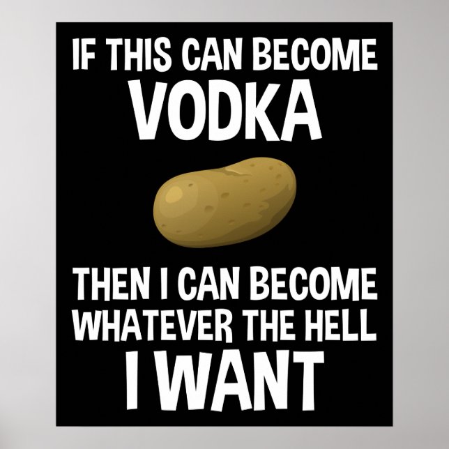 If This Can Become Vodka Poster (Front)