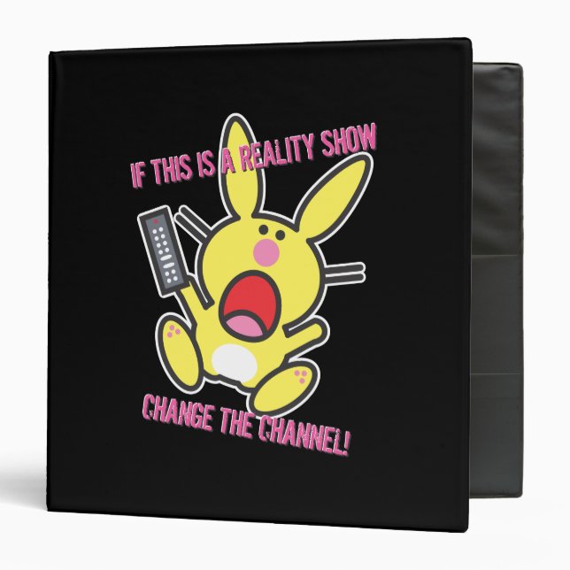 If This is a Reality Show 3 Ring Binder (Front/Inside)